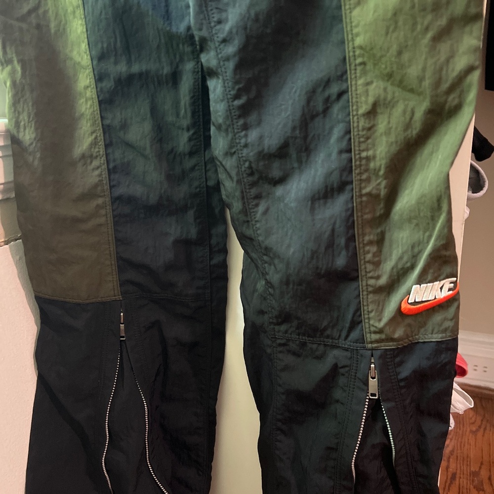 Nike performance fabric pants. Water repellent